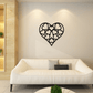 Heart of Hearts Metal Wall Art