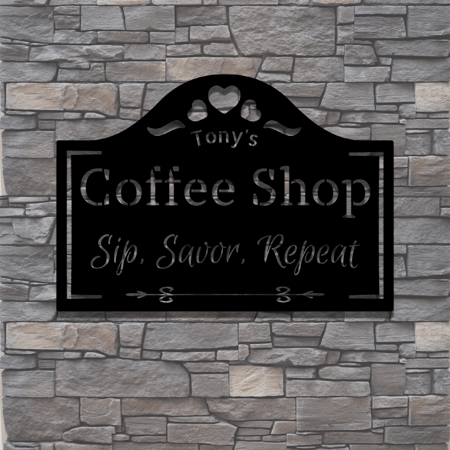 Personalized Crested Plaque