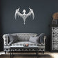 Dragon Wings Spread Metal Wall Art