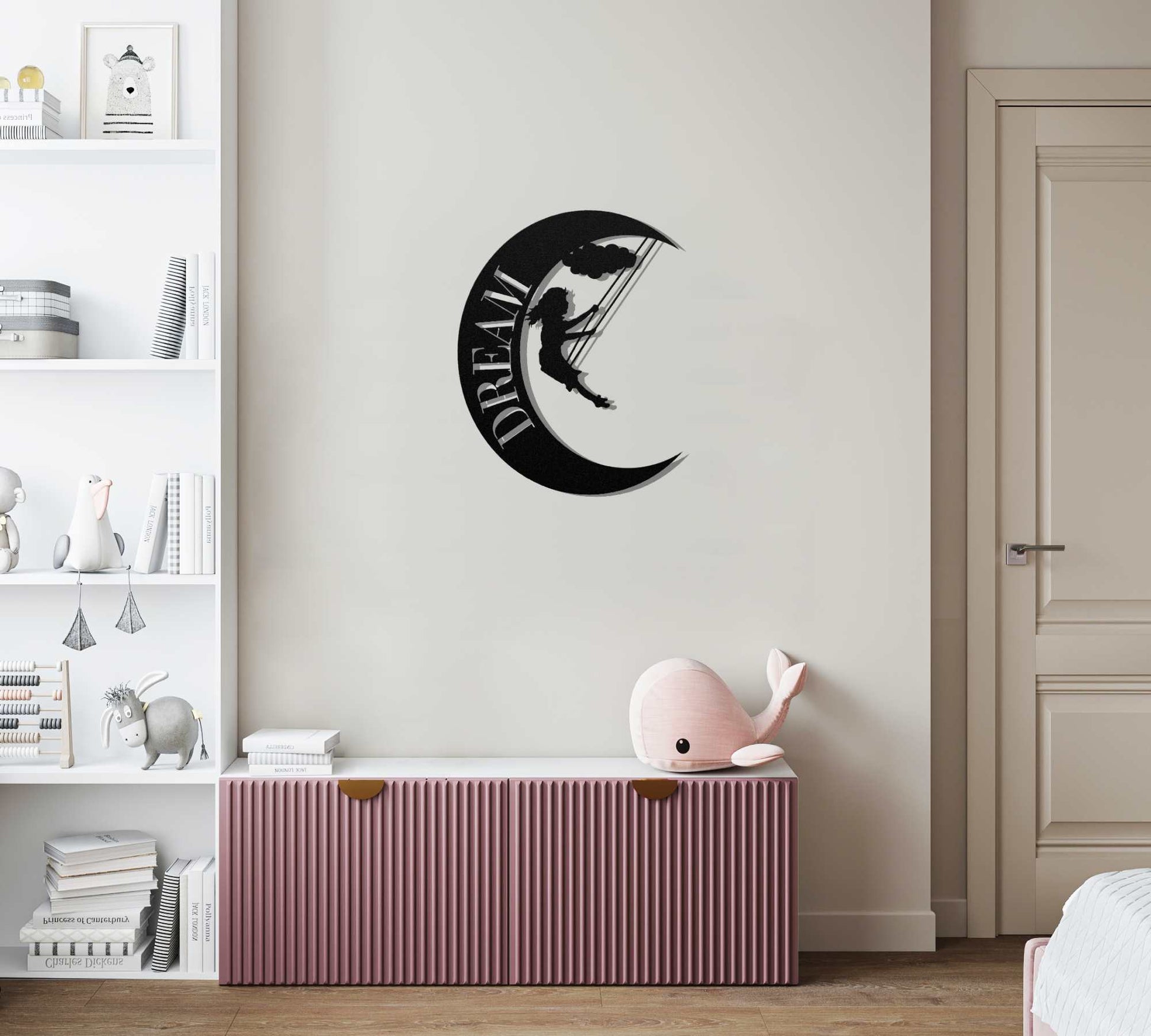 Dream Moon Metal Wall Art