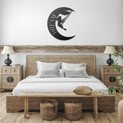 Dream Moon Metal Wall Art