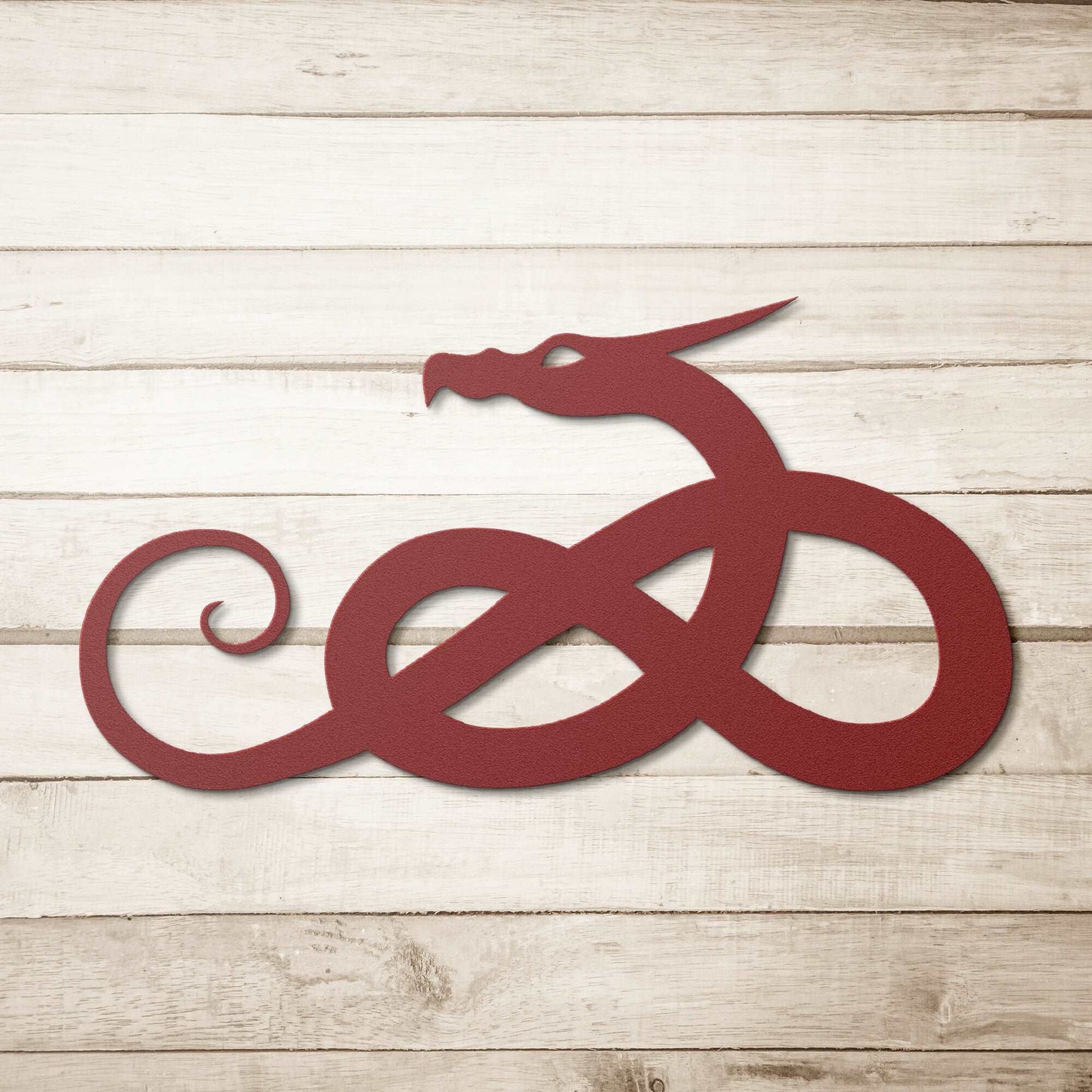 Infinity Dragon Metal Wall Art