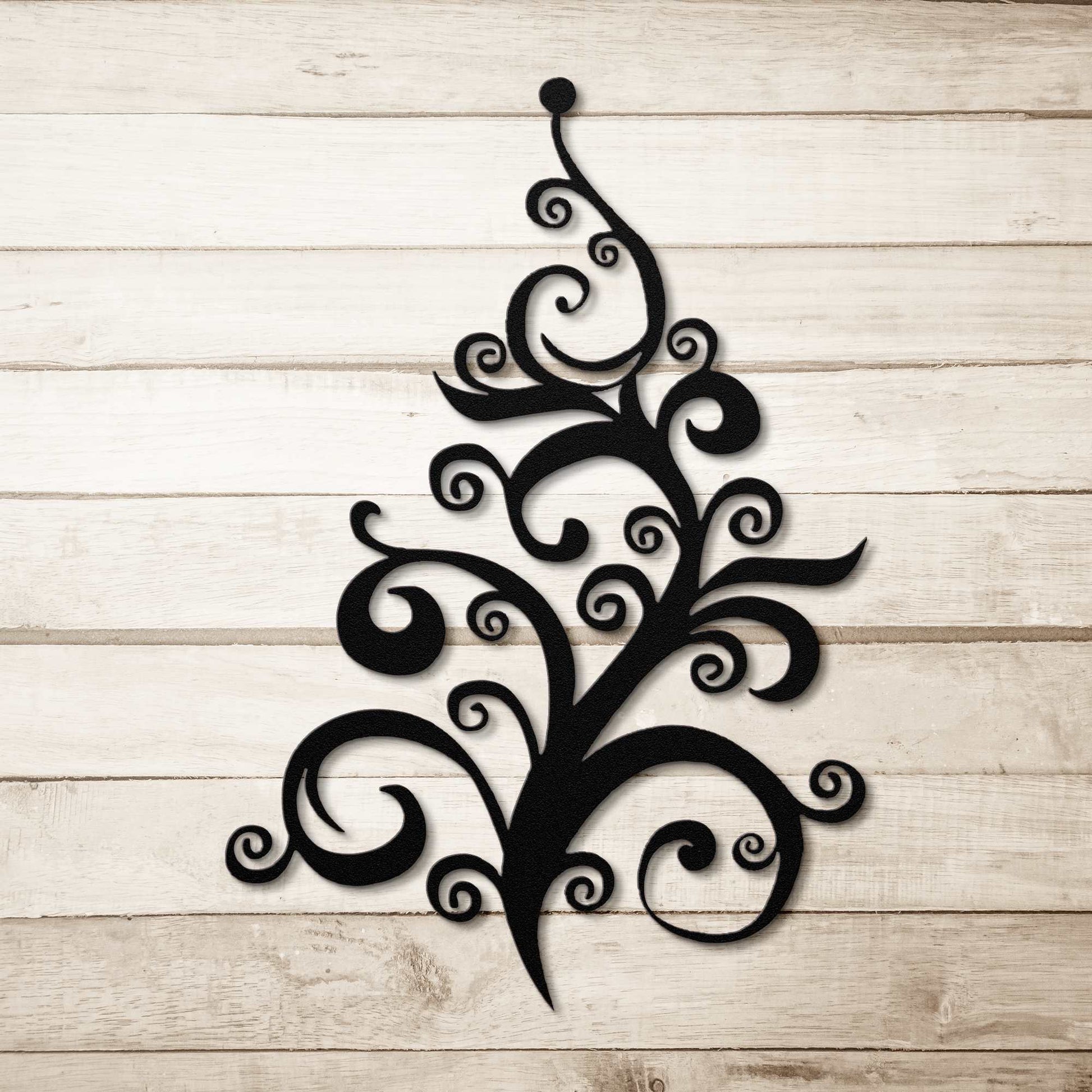 Ornamental Metal Tree Wall Art