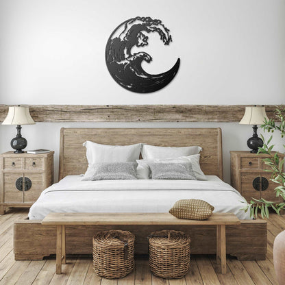 Ocean Wave Metal Wall Art