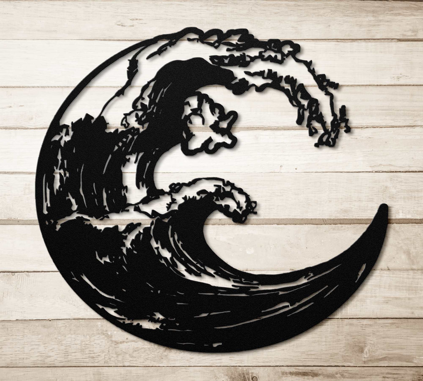 Ocean Wave Metal Wall Art