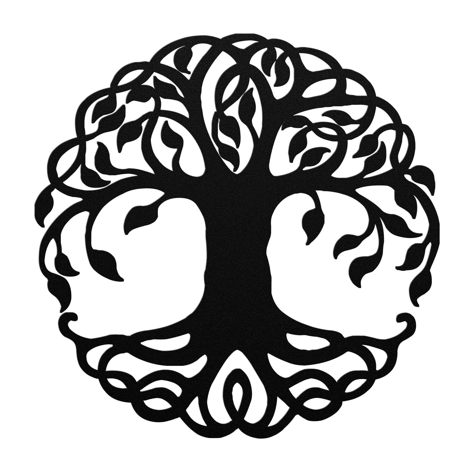 Celtic Inspired Tree of Life Metal Wall Art